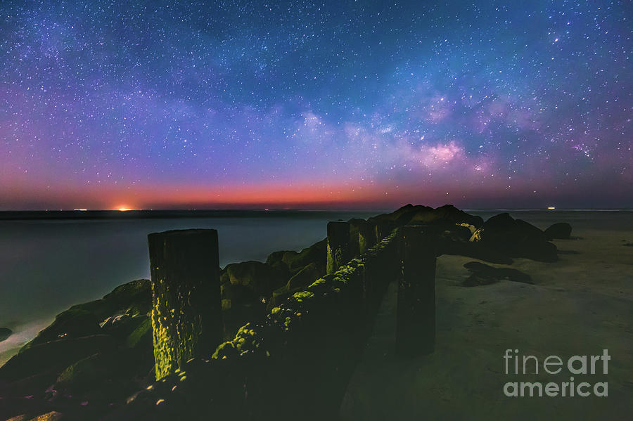 Milky Way Ocean Photograph by Robert Loe
