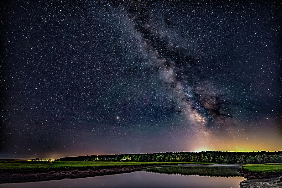 Milky Way on the Eastern Trail Photograph by Scene by Dewey