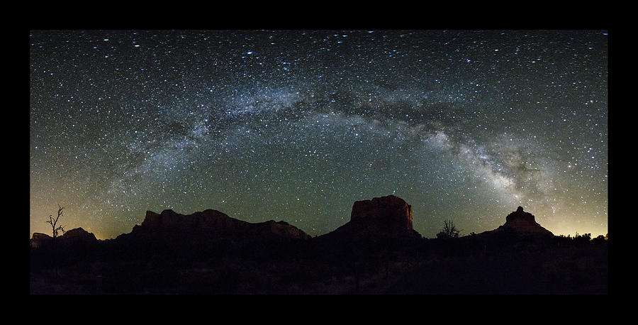 Bell Rock Photograph - Milky Way Over Bell by Tom Kelly