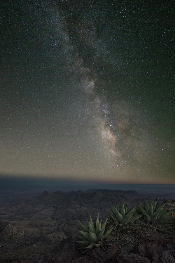 Milky Way over Big Bend National Park, Texas 2 Photograph by Rob Greebon