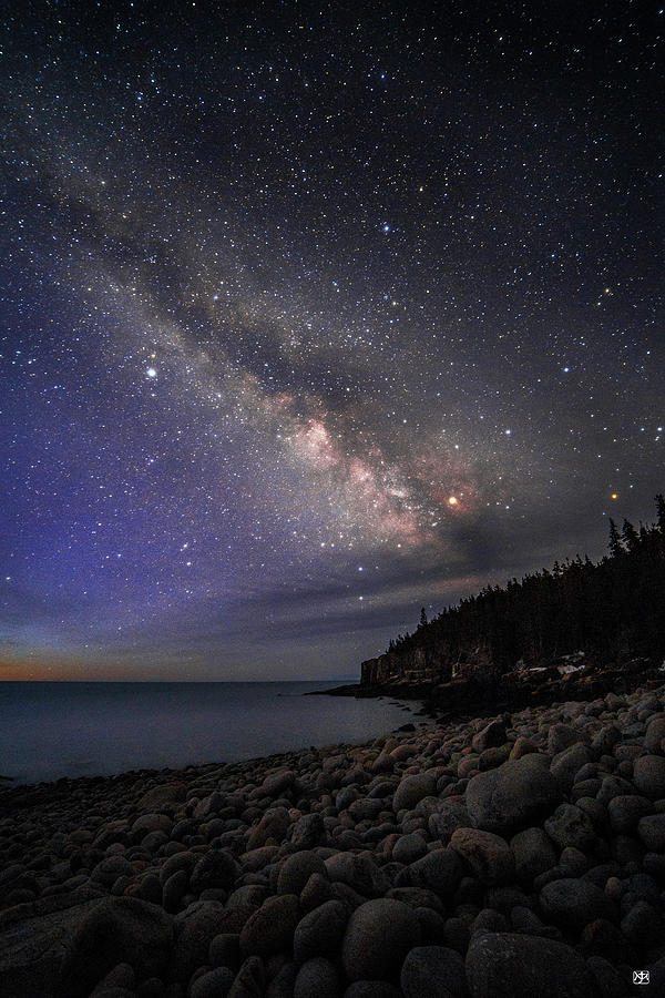 Milky Way Over Boulder Beach Photograph by John Meader