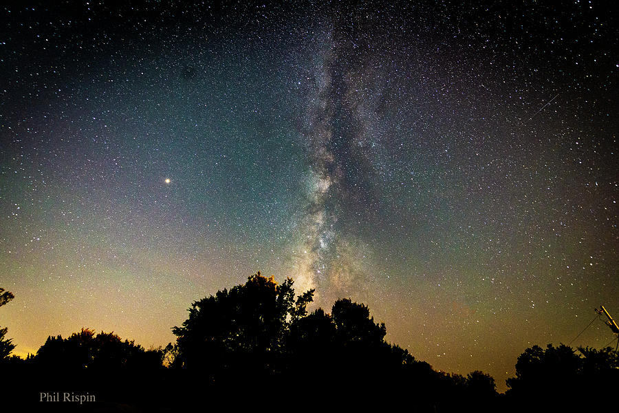 Tree Photograph - Milky Way Over Glen Rose by Phil And Karen Rispin