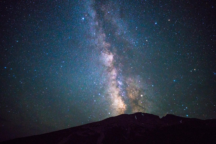 Milky way over Great Basin Photograph by Asif Islam