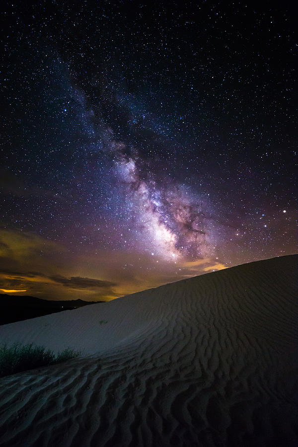 Milky Way over Little Sahara Photograph by Scott Law