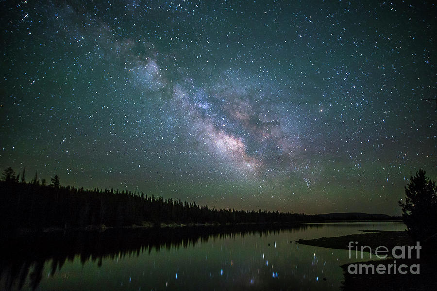 Milky Way Over Lost Lake Photograph by Spencer Baugh