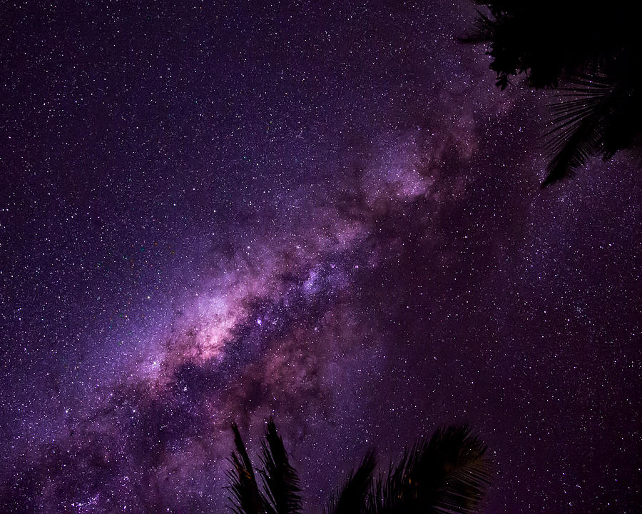 Milky Way Over Mission Beach Photograph by Avian Resources