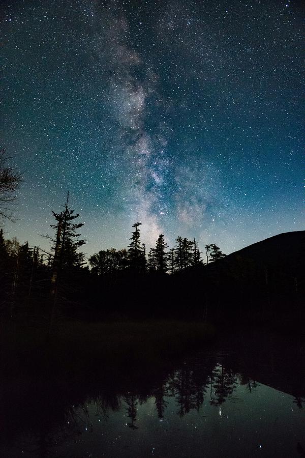 Milky Way over Pinkham Notch Photograph by Tim Sullivan - Fine Art America
