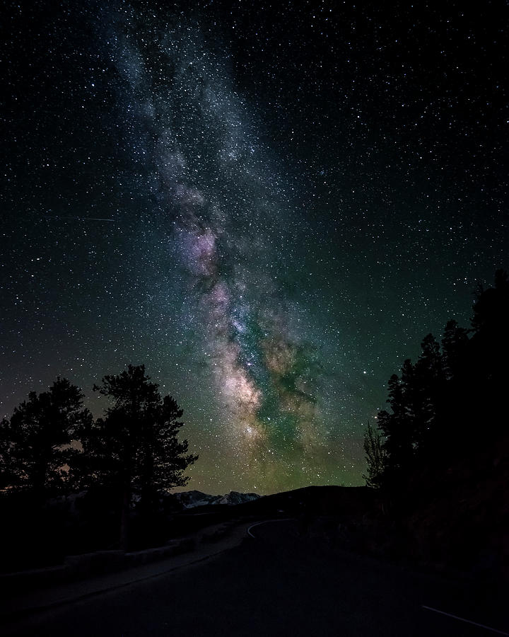 Milky Way Over Rocky Mountains Photograph by Gary Lengyel