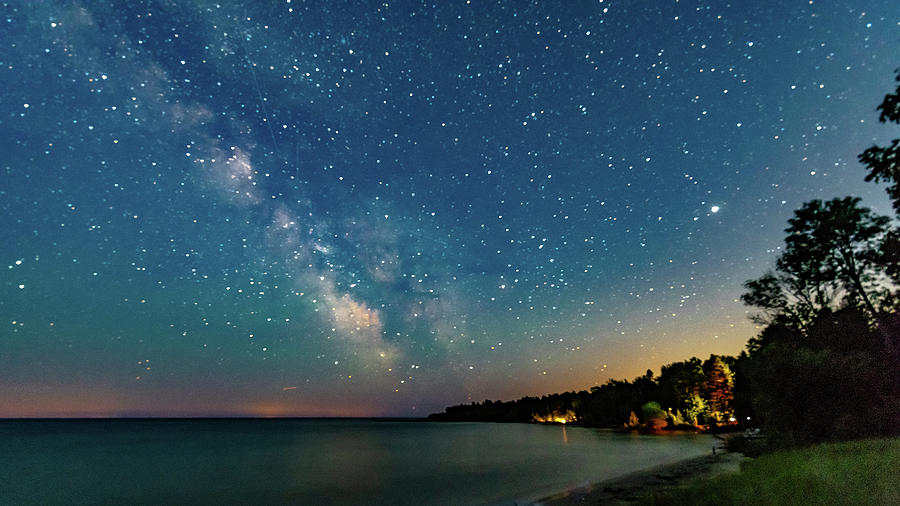Milky Way Over The Bay Photograph