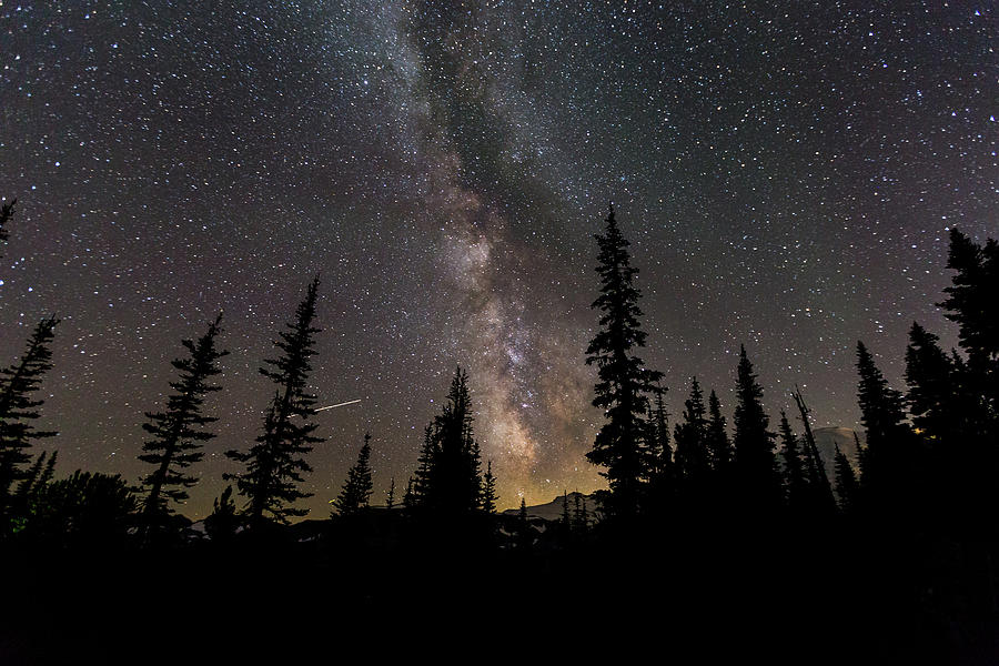 Milky Way over the Cascade Range Photograph by Shari Hunt Photography ...