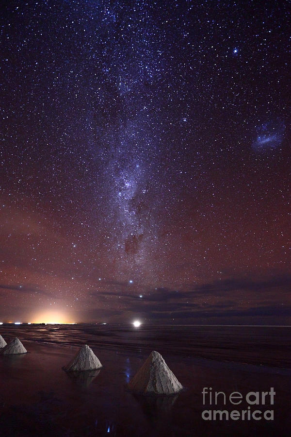 Milky Way Over the Salar de Uyuni Photograph by James Brunker