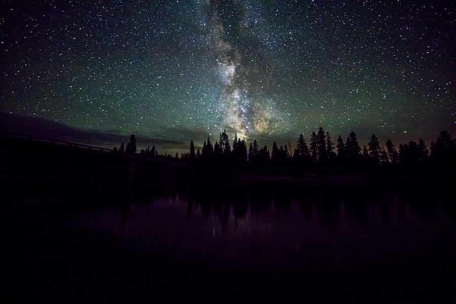 Milky Way over the Snake River 01 Photograph by Josh Bryant