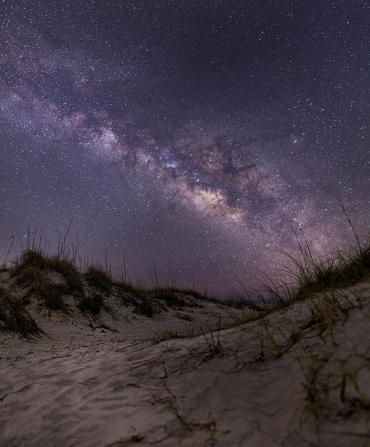 Milky Way over Tybee Island 2 Photograph by Matt Hammerstein