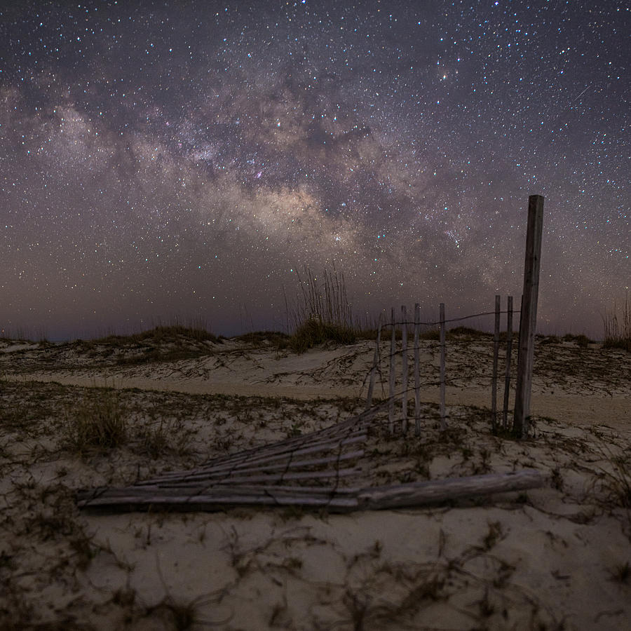 Milky Way over Tybee Island 3 Photograph by Matt Hammerstein