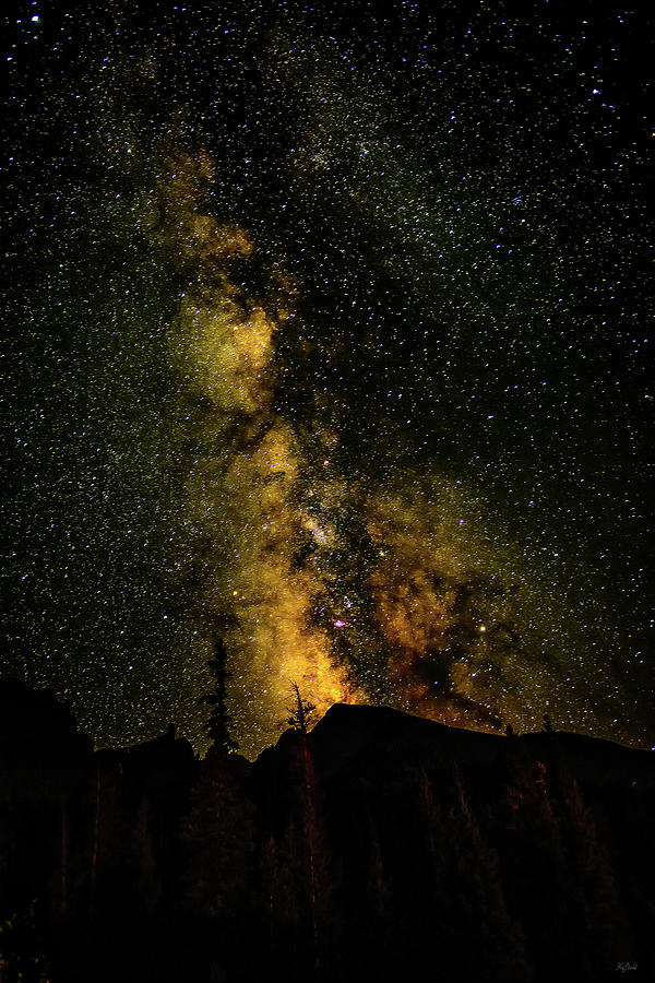 Milky Way Over Wheeler Peak Photograph by Greg Norrell
