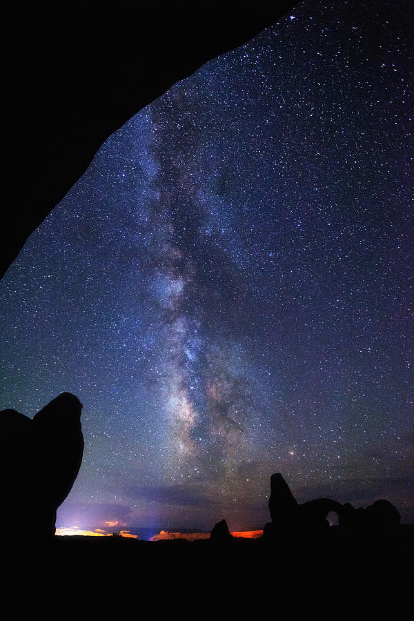 Milky Way Reach Photograph by Darren White