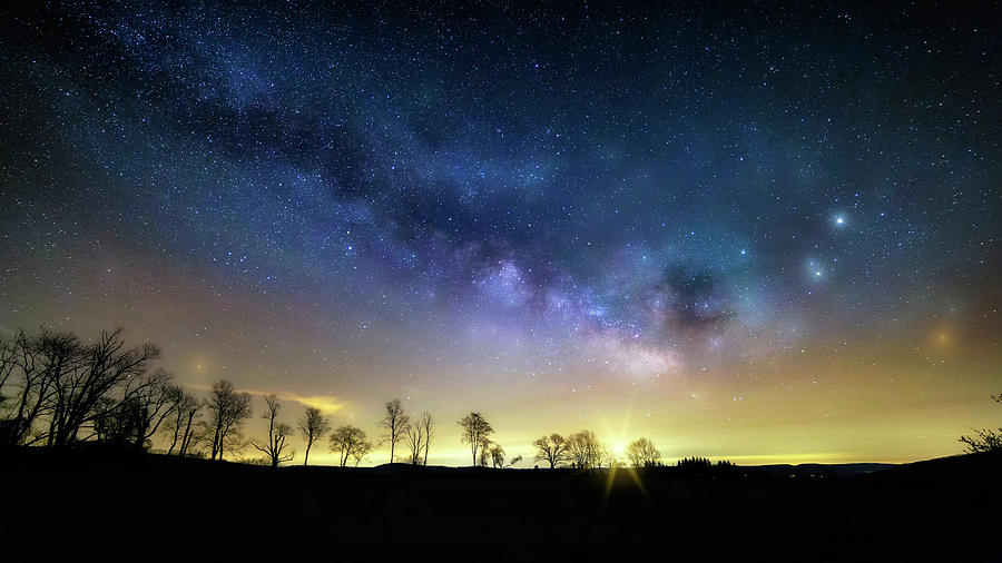 Milky Way Rising Photograph by Bill Wakeley