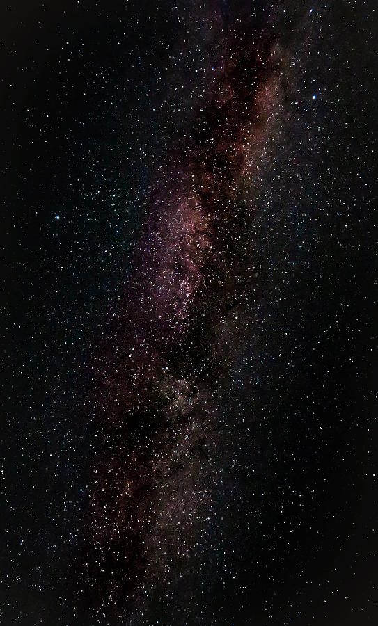 Milky Way Sky Photograph by Cross Version - Pixels