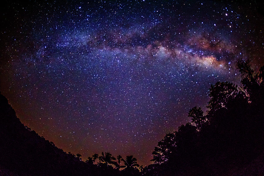 Milky way splendor Photograph by Vishwanath Bhat