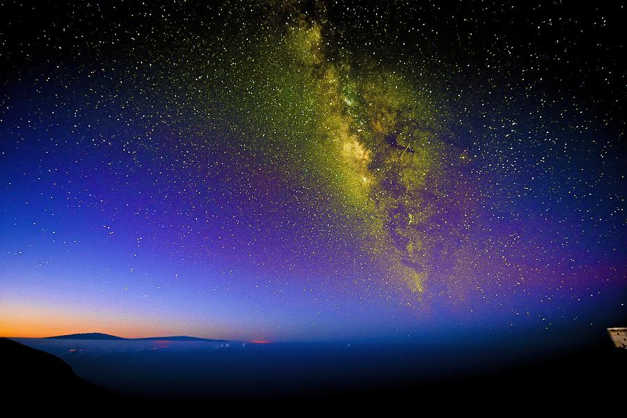 Milky Way Sunrise Photograph by Chris Featherstone - Pixels