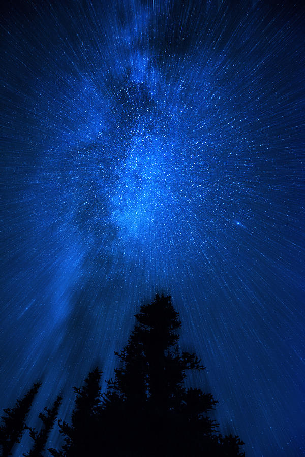 Milky Way Zoom Digital Art by Pelo Blanco Photo