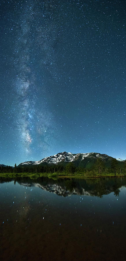 Milkyway Over Tallac by Brad Scott Photograph by Brad Scott