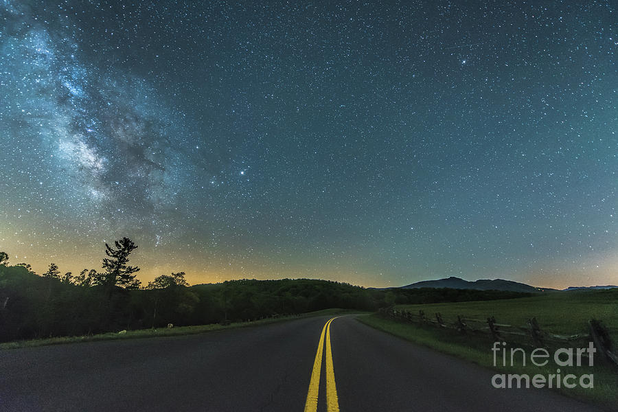 MilkyWay Roads Photograph by Robert Loe