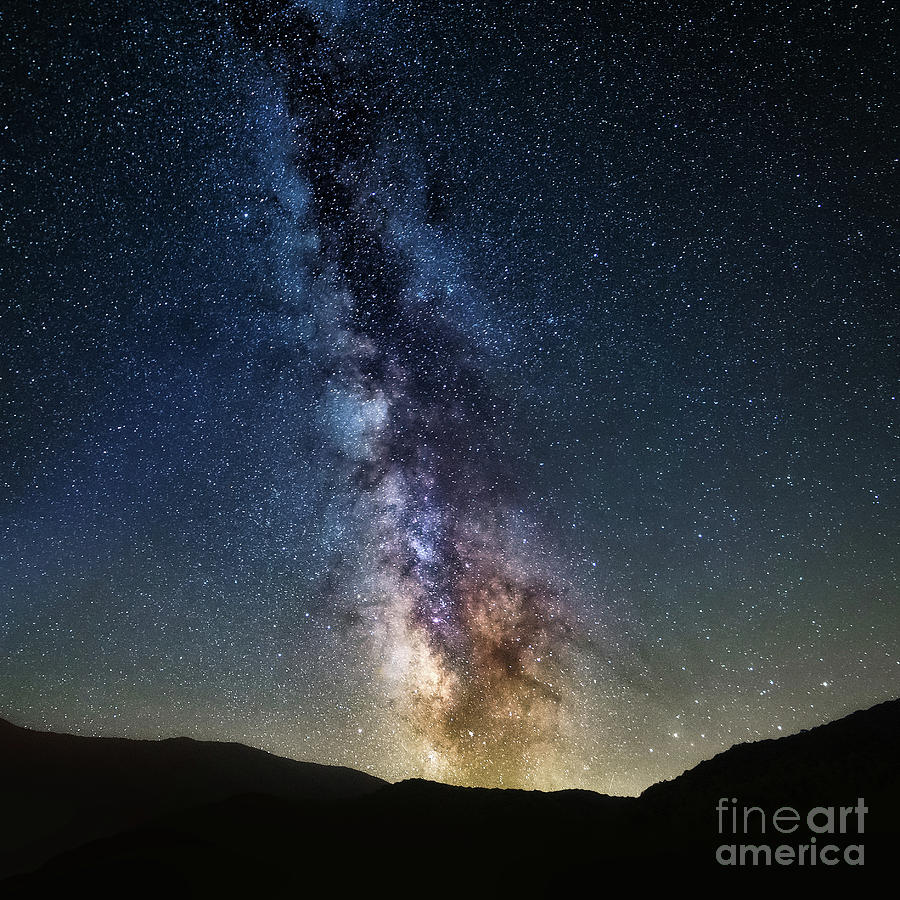 Milkyway Sqaured Photograph by Anthony Heflin