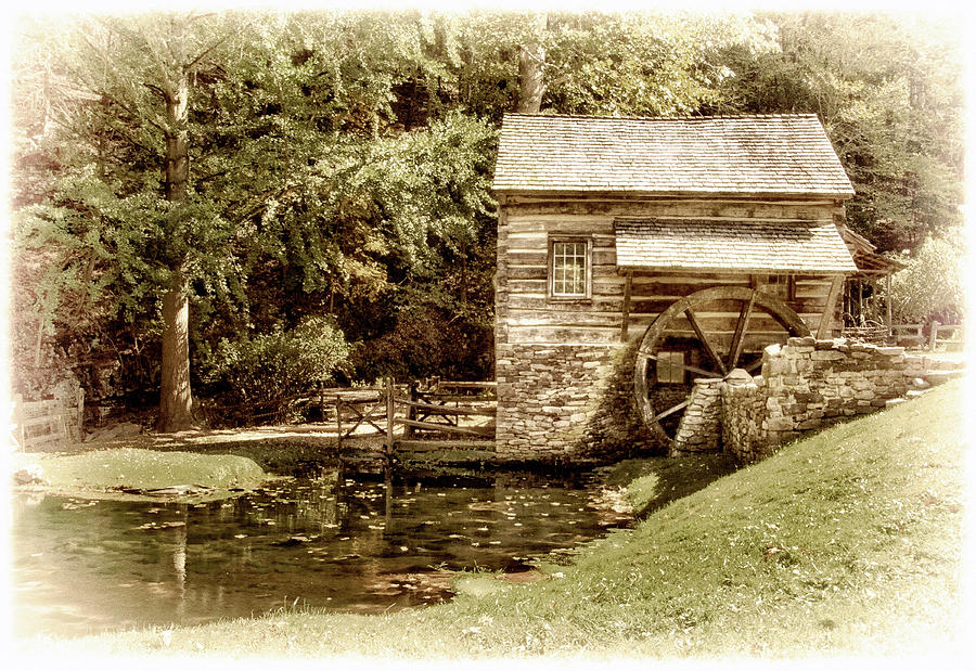 Mill at Cuttalossa Farm Photograph by Carolyn Derstine