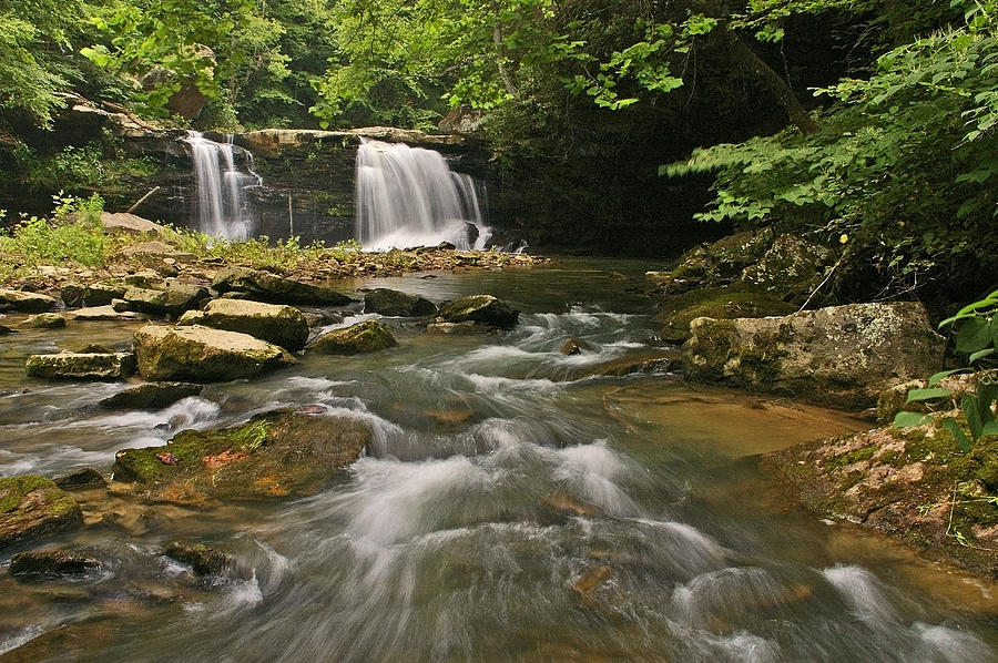 Mill Creek Falls  West Virginia Photograph by Ulrich Burkhalter