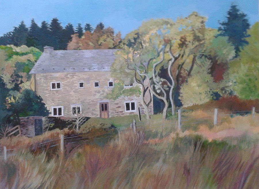 Mill House Painting - Mill House, Isle of Colonsay,  by Rosalind Jewell