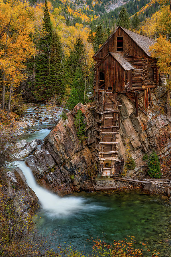 Mill In The Mountains Photograph