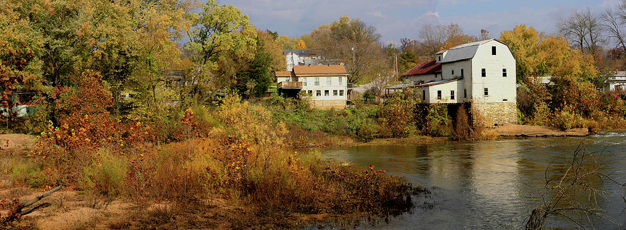 Mill on the Big River at Cedar Hill Missouri Photograph by Garry McMichael