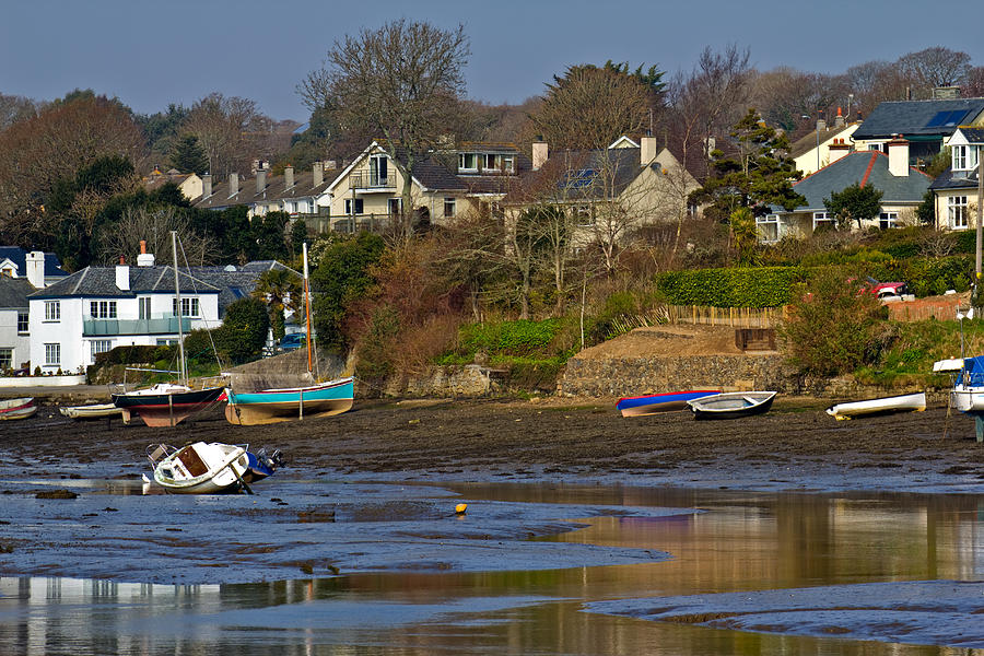 Mill Quay Mylor Bridge Photograph by Brian Roscorla