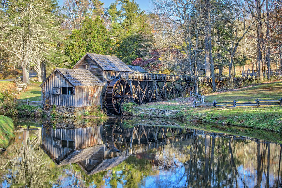 Mill Reflections Photograph by Jane Luxton