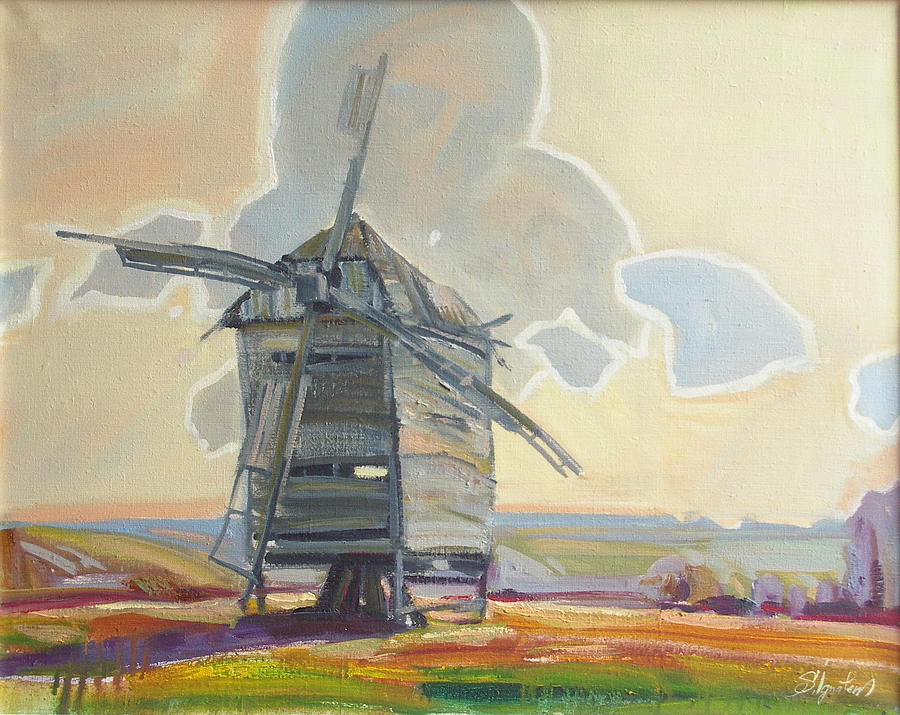 Mill Painting by Sergey Ignatenko
