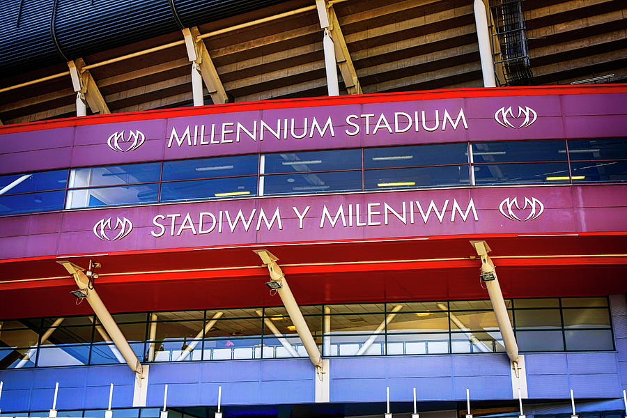 Millenium Stadium in Cardiff  Photograph by Chris Smith
