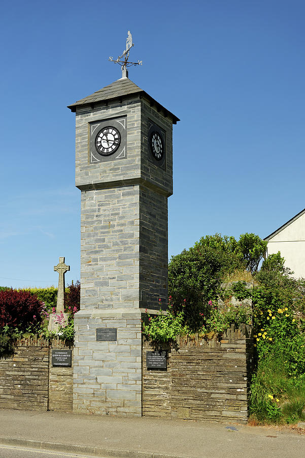 Millennium Clock Tower - Delabole Photograph