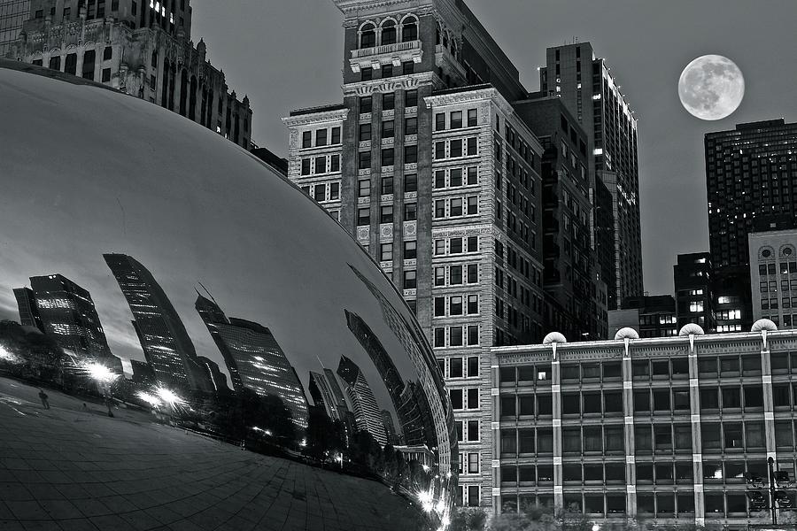 Chicago Photograph - Millennium Park Bean by Frozen in Time Fine Art Photography