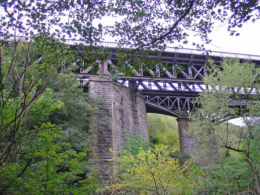 Millers Dale - Twin Viaducts Photograph by Rod Johnson