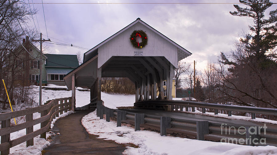 Millers Run Bridge Photograph by Scenic Vermont Photography
