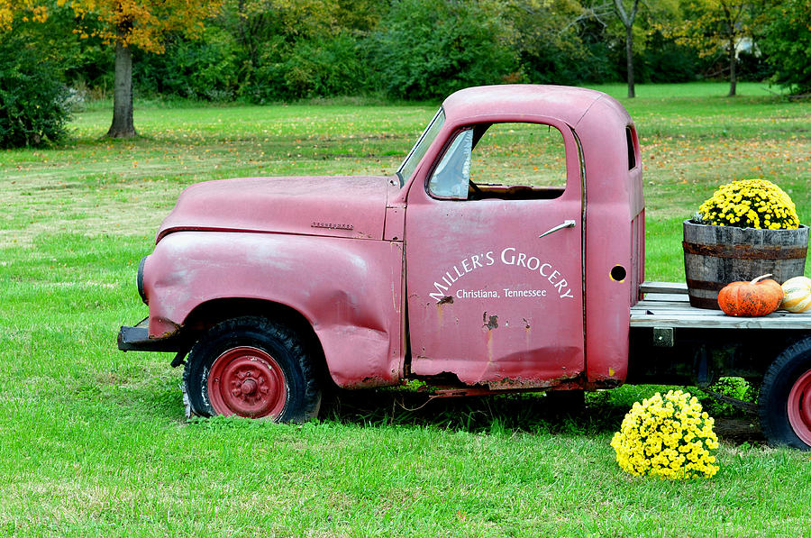 Millers Truck Photograph by Jan Amiss Photography