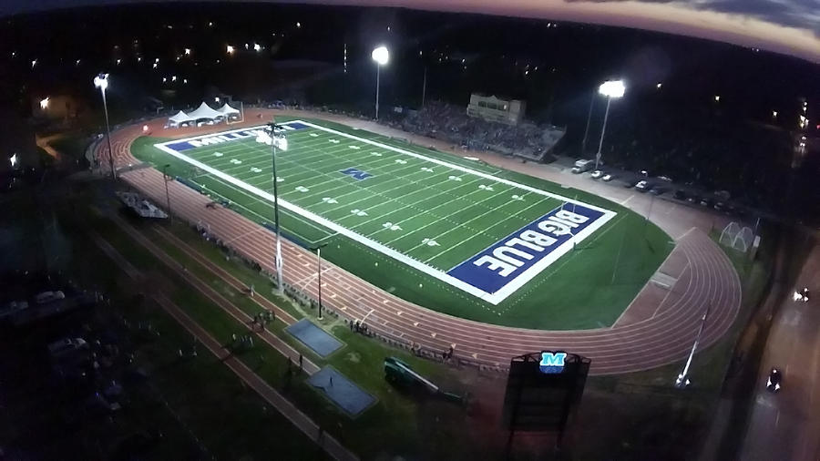 Millikin Football Field Photograph by George Strohl