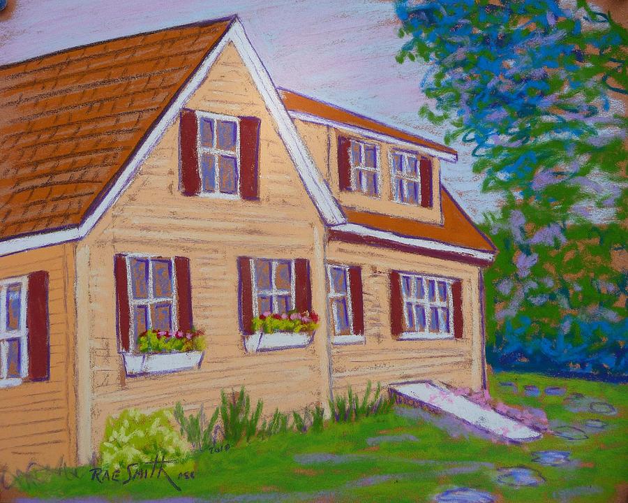 Mills House Chester Nova Scotia Pastel by Rae  Smith PSC