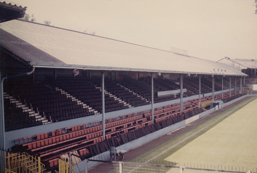 Millwall - The Den - South Stand 2 - August 1986 Photograph by Legendary Football Grounds