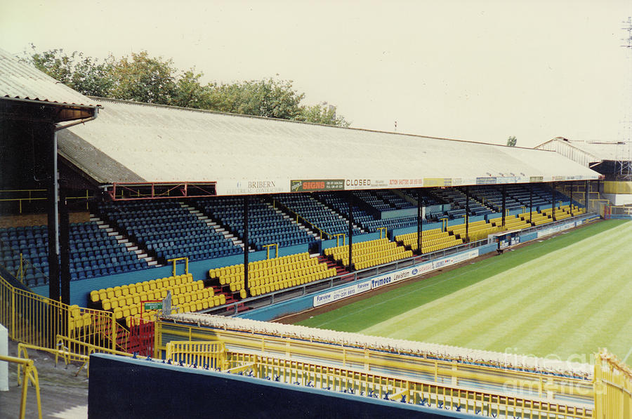 Millwall - The Den - South Stand 3 - August 1992 Photograph by Legendary Football Grounds
