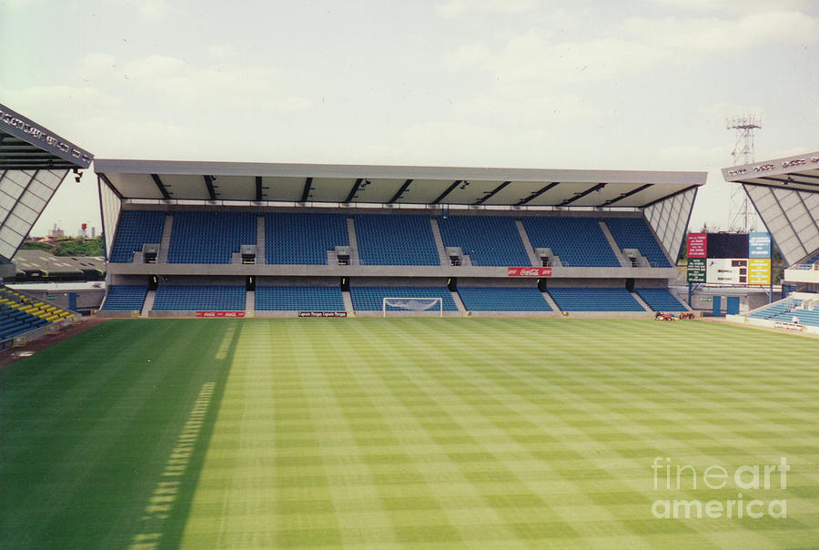 Millwall - The New Den - North End 1 - August 1993 Photograph by Legendary Football Grounds