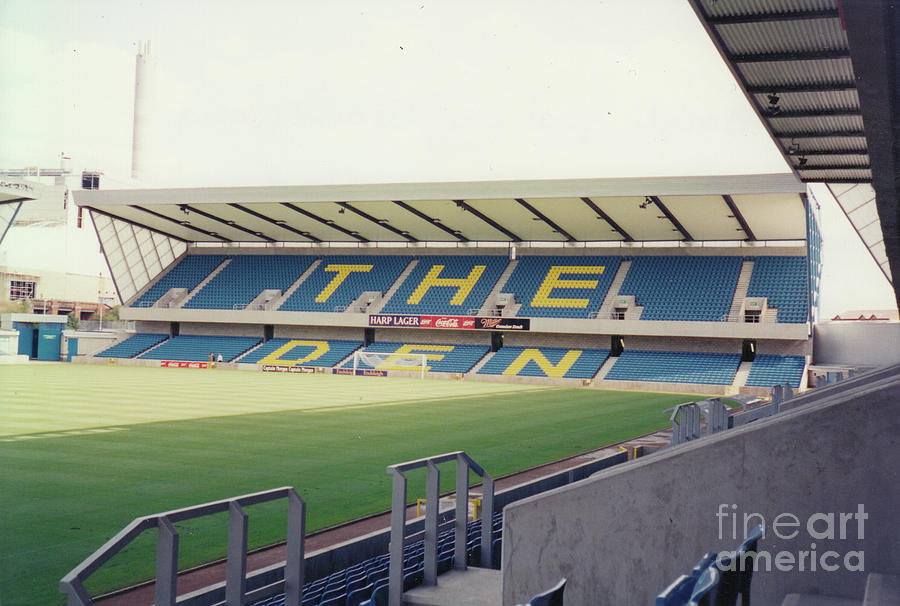Millwall - The New Den - South End 1 - August 1993 Photograph by Legendary Football Grounds