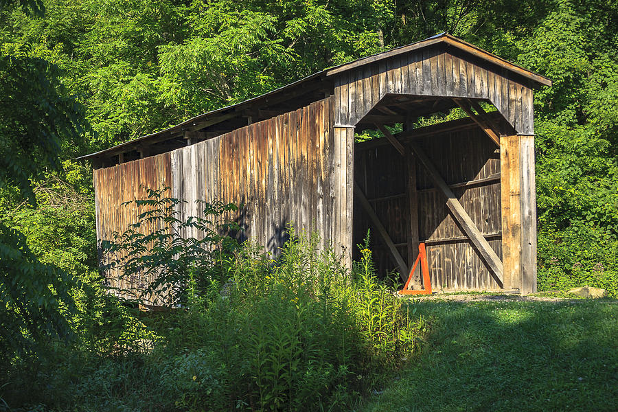 Milton Dye Covered Bridge  Photograph by Jack R Perry