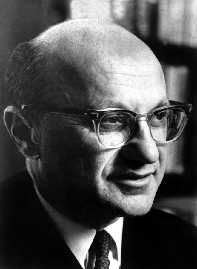 Milton Friedman, 1971© Csu Photograph by Everett - Fine Art America